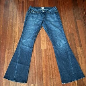 True Religion Blue Flare Jeans